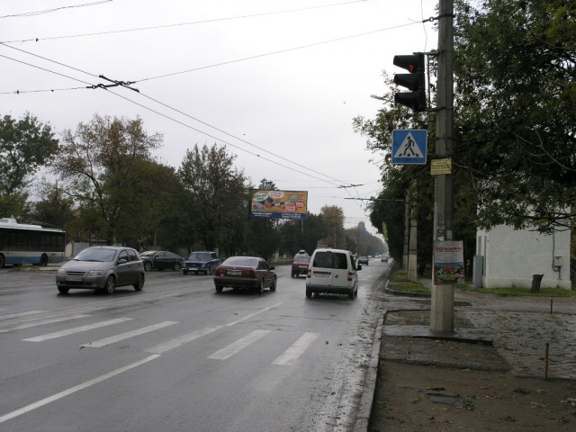 Щит 6x3,  ул. Севастопольская (трол кольцо) въезд в город