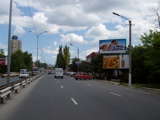 Щит 6x3,  ул. Киевская (рынок "Русь") 